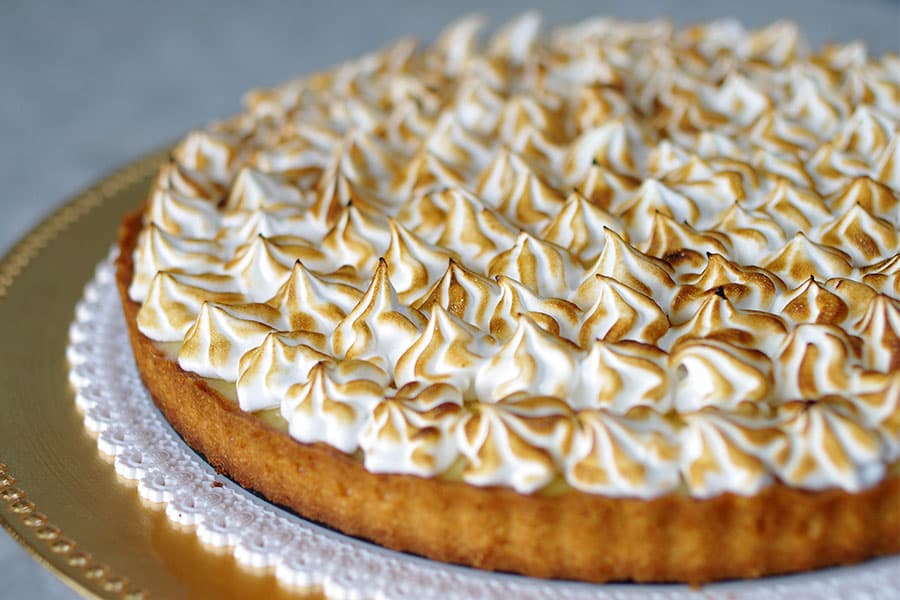 Tarte au citron meringuée
